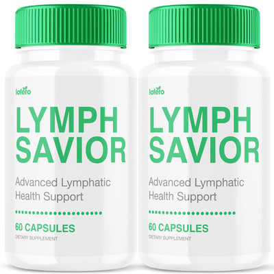 (2 Pack) Lymph Savior Lymphatic Health Support Dietary Supplement (120 ct)