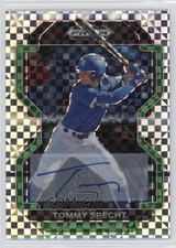 2022 Panini Prizm Draft Picks Power Plaid 10/17 Tommy Specht #PDP169 Auto h3a