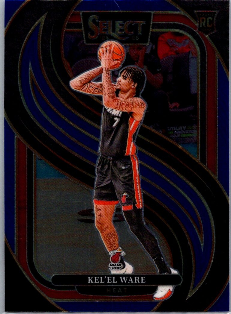 2024-25 Panini Select #191 Kel'el Ware Blue (Retail)