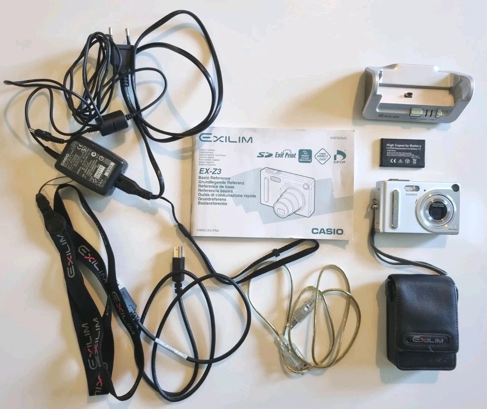 CASIO EXILIM ZOOM EX Z-3 / 3,2 Megapixel, 3x optischer Zoom Beschreibung lesen - Bild 3 von 4