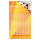 3M Bumpon Self-Adhesive Protectors: 0.433 in. width x 0.12 in. thick *132-pack