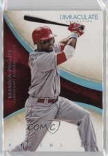 2014 Panini Immaculate Blue 7/10 Brandon Phillips #92 7xr