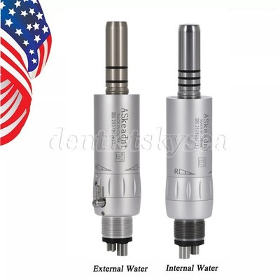 Dental Slow Speed Handpiece Air Motor E-type Internal/ External Water Spray 4H