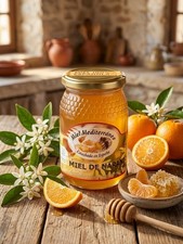 Spanischer Orangenblütenhonig 100% Imkerhonig Miel de Naranjo Feinkost