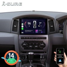 Autoradio Android 14 Carplay GPS WIFI SWC per Jeep Grand Cherokee WW2 2005-2007