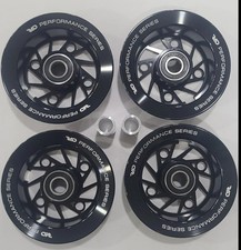 Billet Wheels for Goped GSR GTR Bigfoot Black Aluminum RS2
