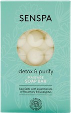 SenSpa Detox & Purify Massage Soap Bar – Natural Muscle Relief – Skin Smoot