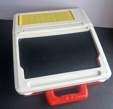 2013 Fisher Price School Days Rolltop Play Desk Chalkboard Letters Inserts NICE