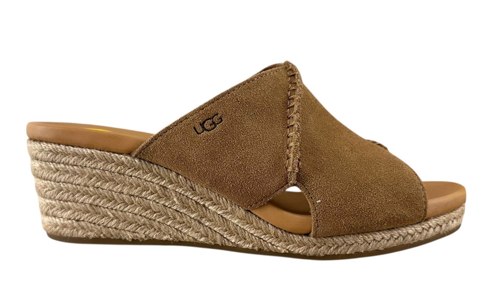 Sandali donna UGG Taia zeppa tacco slide marrone taglia 9