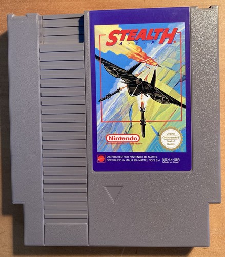 NES ~ STEALTH - ATF ~ Nintendo Game 3 Screw NES-LH-GBR Game Cart Only Pal - Picture 1 of 14