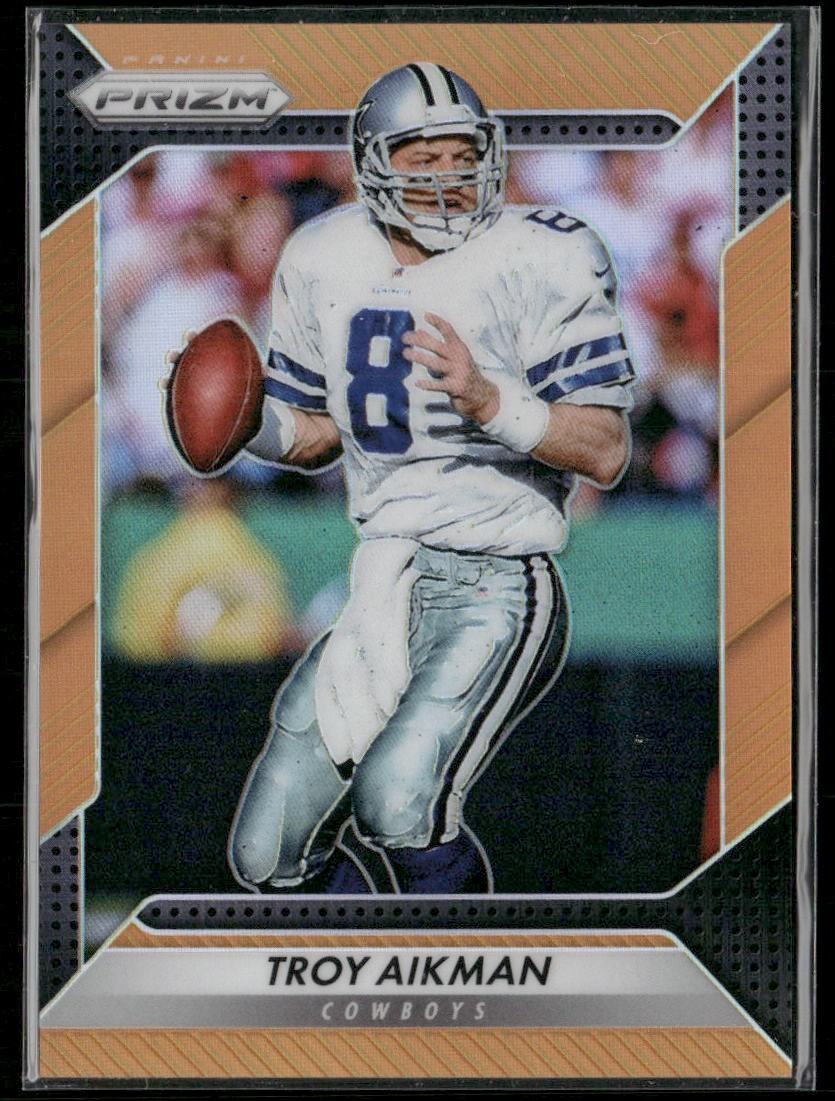 Troy Aikman 2016 Panini Prizm #175 Orange Dallas Cowboys #/299