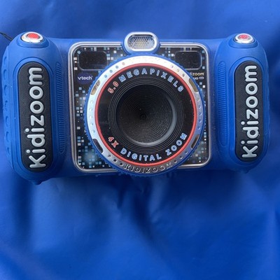 Vtech Kidizoom Duo Deluxe 5.0 Megapixel Camera Blue Kids-4x Digital Zoom Tested