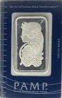 2024 PAMP Suisse Swiss 1oz .999 Silver Bar Lady Fortuna in Assay Card