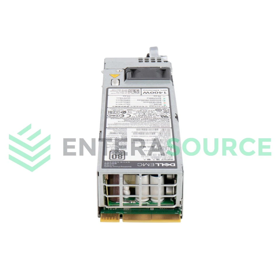 Dell 6C11W PE R650 R750 R6525 R7525 1400W 100-240V 80+ Platinum AC Power Supply - Image 2 of 2