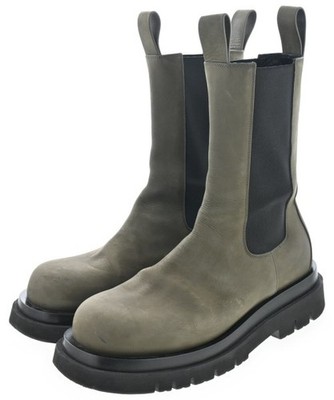 BOTTEGA VENETA Boots Khaki EU42 1/2(Approx. 27.5cm) 2200644803083