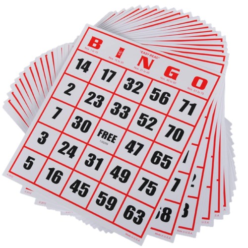 Regal Bingo Jumbo Bingo Cards Deck Reusable - Bingo Games for Family - 50 Pla... - Picture 8 of 9