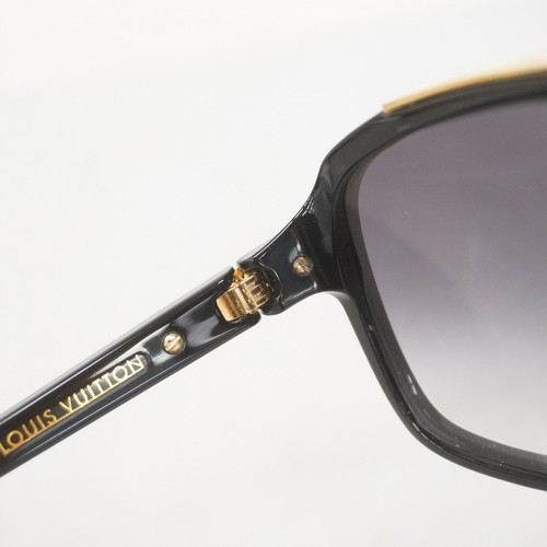 Gafas de sol LOUIS VUITTON Z0350E Evidence negras con caja USADAS JP - Imagen 6 de 7