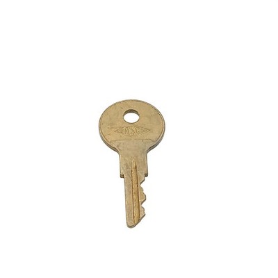 Vintage Brass BASCO Key Marked Milwaukee Briggs and Stratton 32132A