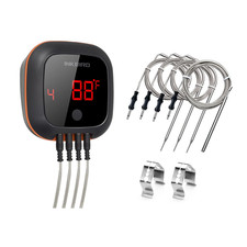 INKBIRD Bluetooth Meat Thermometer 4XS Wirele...
