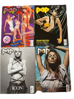 POP MAGAZINE (THE FACE) ISSUES 1,2,3 AND 4  AW 00/01, SS 01, AW 01/02, SS 02
