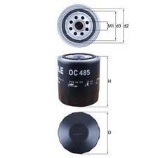 Ölfilter für Audi Allroad C5 4BH B3 89 8G7 | 24240025