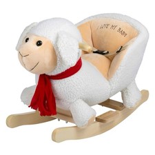 Schaukeltier Schaukelpferd Schaukelstuhl Schaukelspielzeug Schaf Holzspielzeug