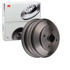 2x NK Ø 200mm BREMSTROMMELN SATZ HINTEN passend für OPEL AGILA | 255217