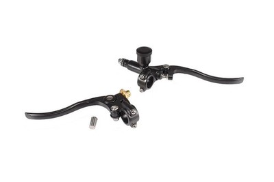 Bobber Hand Control Kit Black fits Harley Davidson V-Twin 26-1029
