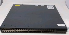 CISCO WS-C3650-48PS-S 48 Port 1GbE POE IP Base L3 Managed Ethernet Switch