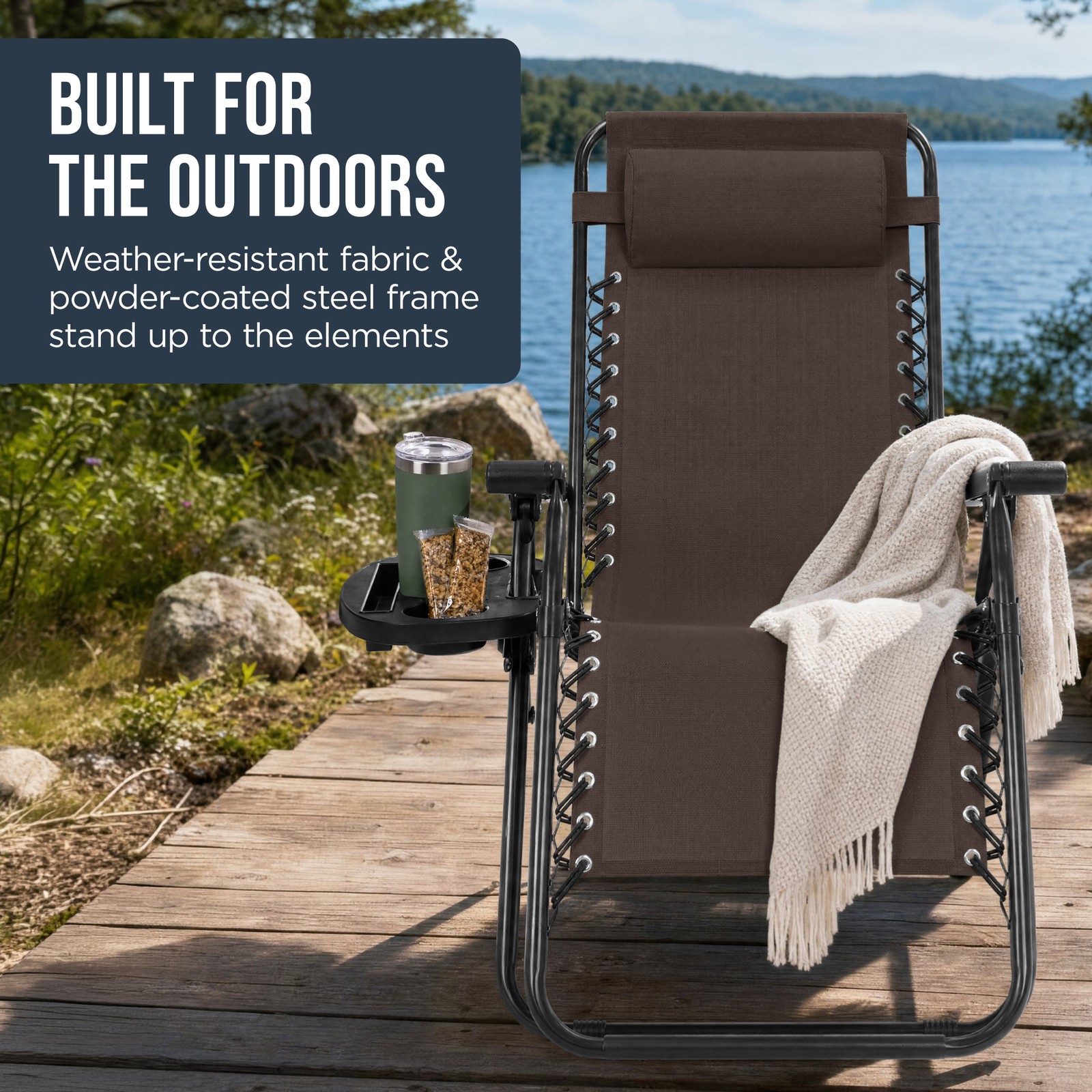 Best Choice Products Folding Zero Gravity Patio Lounge Chair | eBay