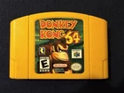 Donkey Kong 64 Nintendo 64 N64 NTSC-U/C Yellow Cartridge TESTED, WORKS