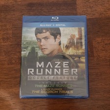 Maze Runner / Maze Runner: The Scortch Trials (2 Blu-ray Set, 2017) LN-Free Ship
