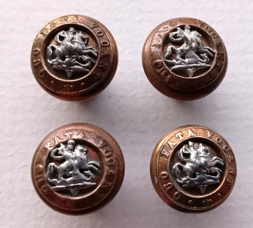 5th Northumberland Fusiliers Regiment Foot Officers Mounted Mess Dress Buttons