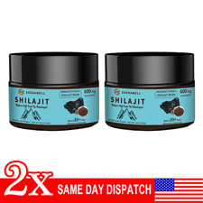 2x Pure 100 Himalayan Shilajit,Soft Resin,Organic,Extremely Potent,Fulvic Acid