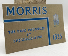 1935 Morris Cars Produced By Specialisation S...