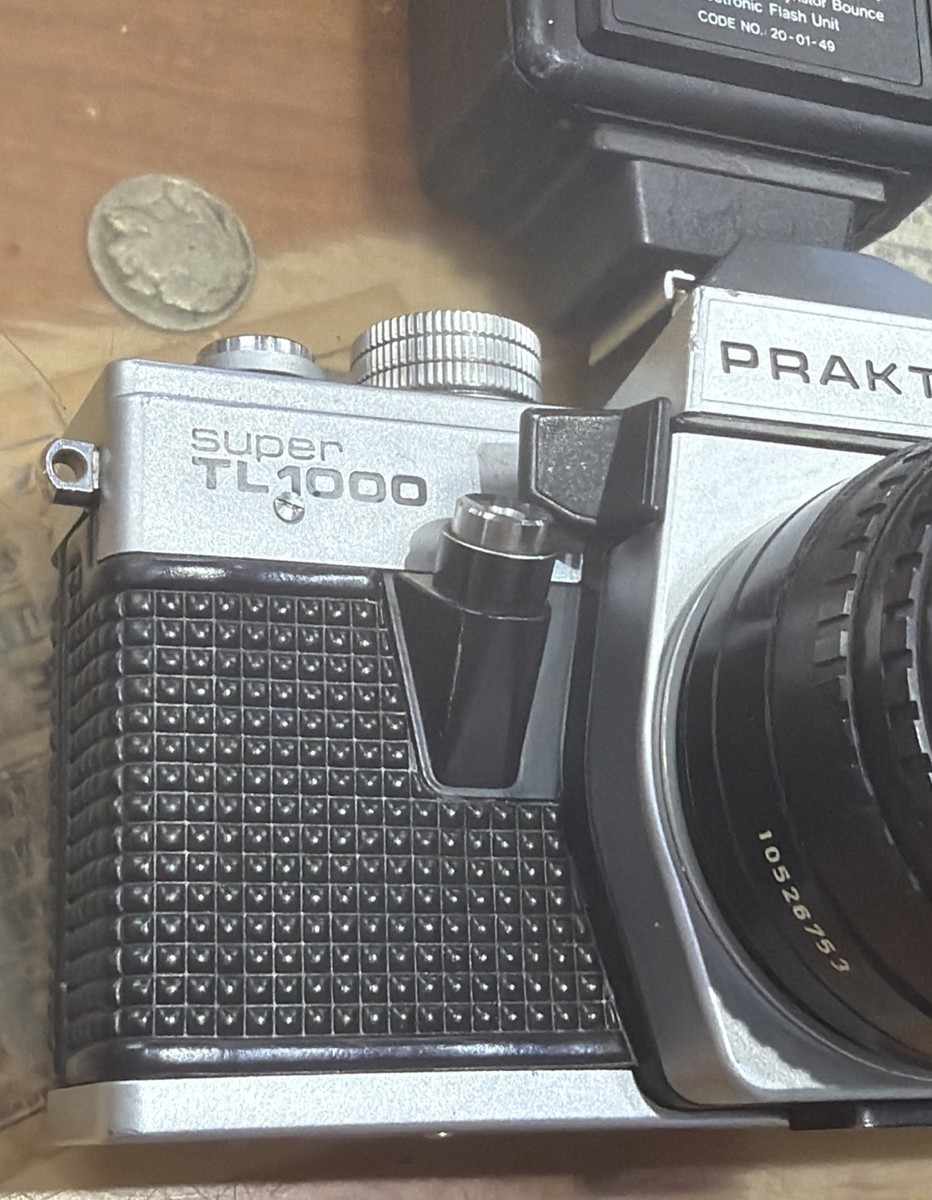 Praktica Super TL2 35mm SLR film camera w/ Domiplan 50mm