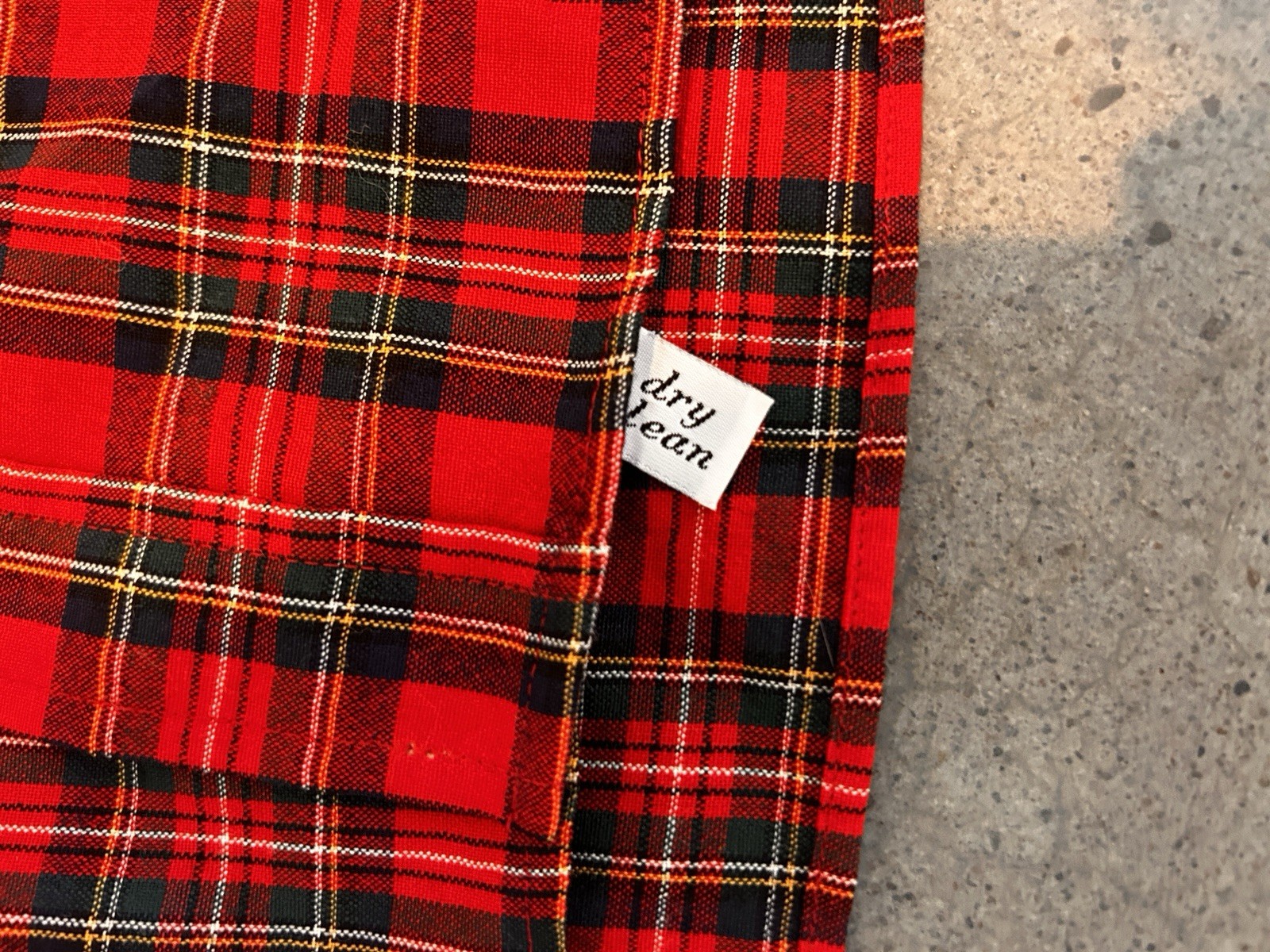 70s Pendleton Sir Pendleton Wool Plaid Button-Dow… - image 5