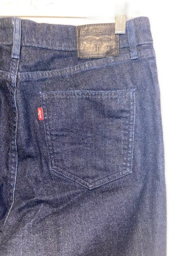 Women's LEVI'S Red Tag Skinny Dark Wash Denim Blue Jeans 31 x 32 - Picture 2 of 10
