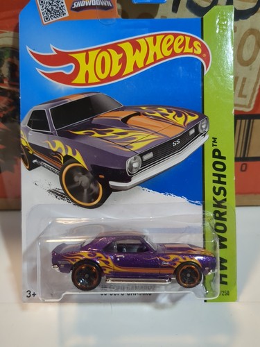 Hot Wheels - ‘68 Copo Camaro - Purple - HW Workshop - 2013 - Picture 2 of 6