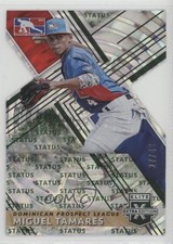 2019 Panini Elite Extra Edition Status Emerald Die-Cut 27/49 Miguel Tamares xb2