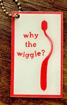 VTG VARI VUE LENNOX DURACURVE GAS FURNACES ''WHY THE WIGGLE'' LENTICULAR KEYCHAIN