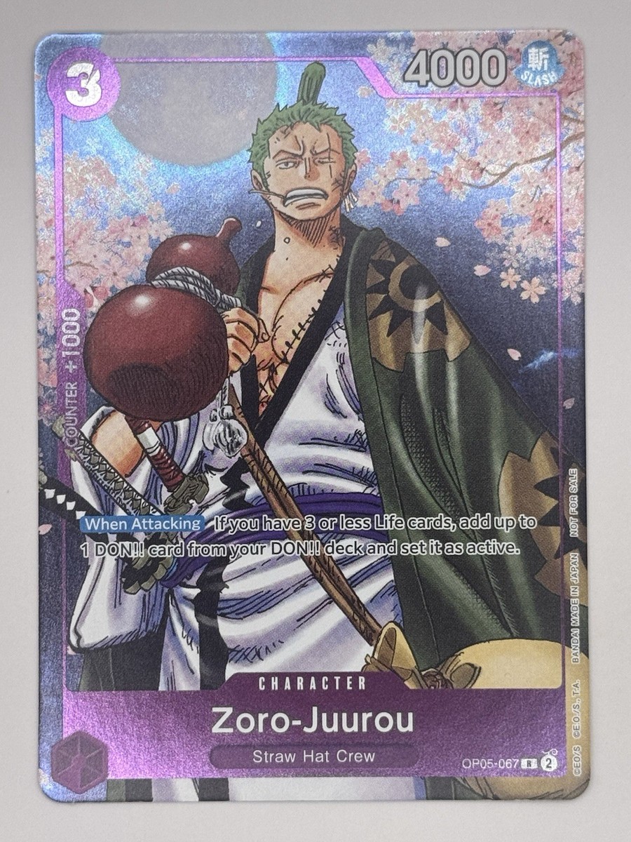 Zoro-Juurou OP05–067 Event Pack Promo Near Mint NM | eBay