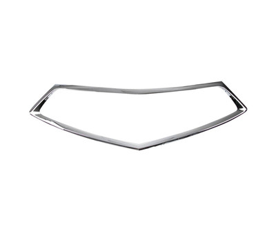AM Autoparts Front Chrome Grille Trim Molding Surround For Acura TLX