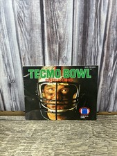 Nintendo Tecmo Bowl NES Instructions Manual