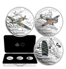 3x1oz pure silver coins - Aircraft of the Second World War 2017 Hawker Hurricane — photo 1