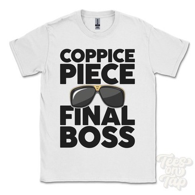T-SHIRT COPPICE PIECE FINAL BOSS lustiges Weihnachtsgeschenk Tidworth Wiltshire England