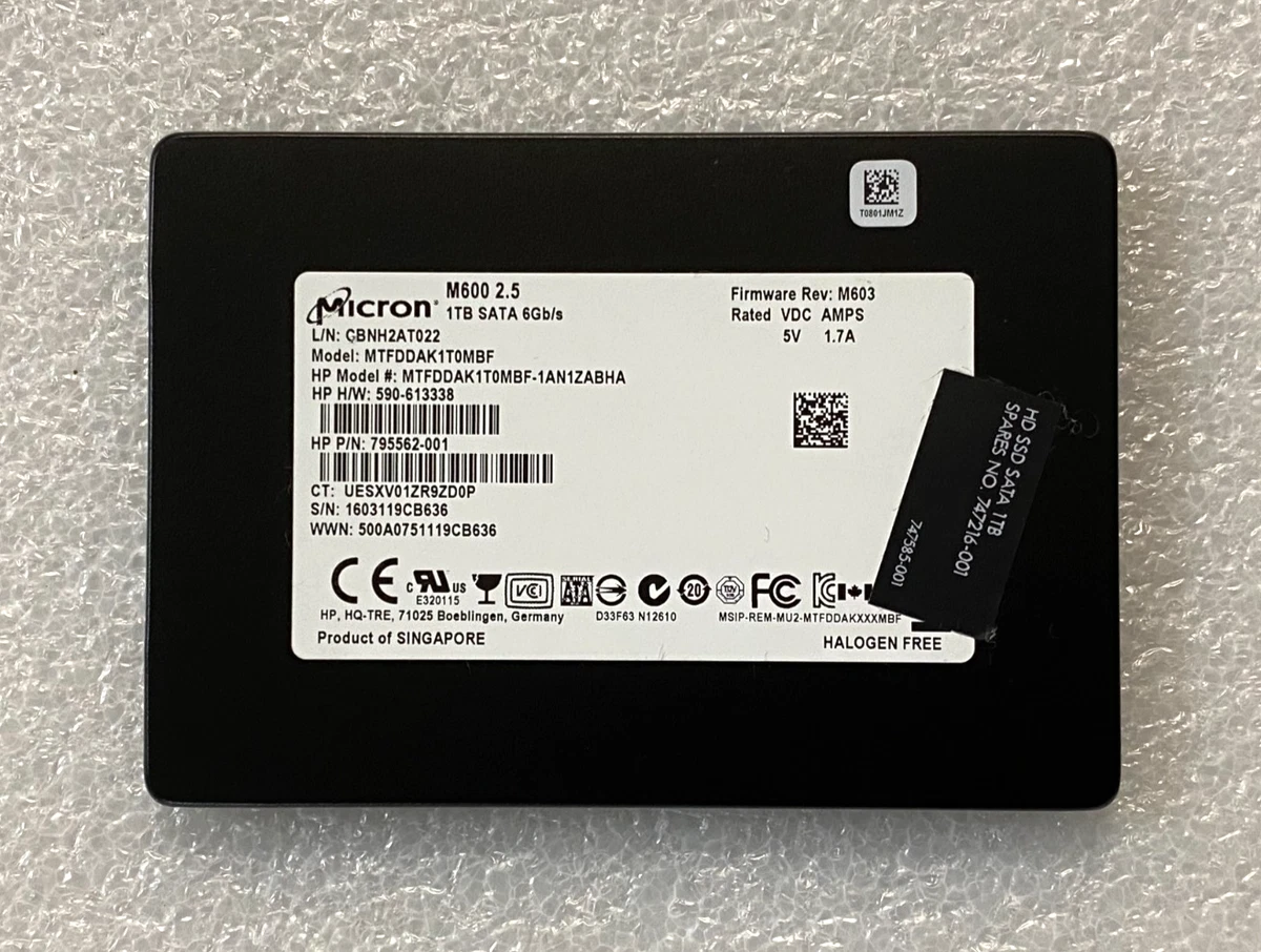 Micron 1 TB Internal Solid-State Drives for sale | eBay
