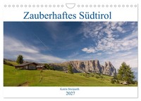 "Calendar 2027 · US Version · Magical South Tyrol (Wall Calendar 2027 12\" × 8\" La"