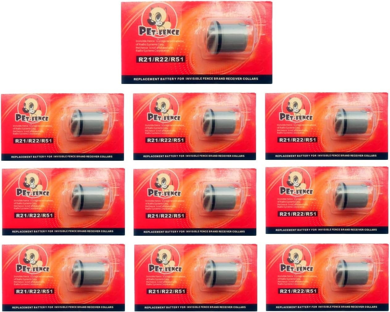 Compatible For Invisible Fence Battery For Dog Collar, Batte