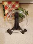 Vintage PYREX Glass  Lid With Handles Model 474-C Pre Owned